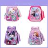 Kuromi Cartoon School Backpack With Oxford Fabric For Elementary School Kids