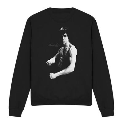 Унисекс Толстовка для взрослых Bruce Lee Поза