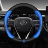 Новая кожаная оплетка руля для автомобиля Для CHR Rav4 Toyota Toyota yaris Wildlander RAV4 LE AWD GTQ6440 Автомобиль