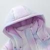 Disney Girls' Hooded Long Down Jacket