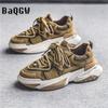 Fashion Men's Luxury Design Casual Sneakers for Men Thick Sole Chunky Sneakers Platform Trend Walking Sports Shoes Chaussure Homme