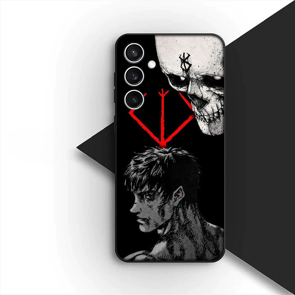 Cover for Samsung Galaxy S10 S8 S9 Plus A33 A34 A31 70 A71 A72 Note 20 9 8 S10E Casing Phone Case Berserk Cartoon Guts