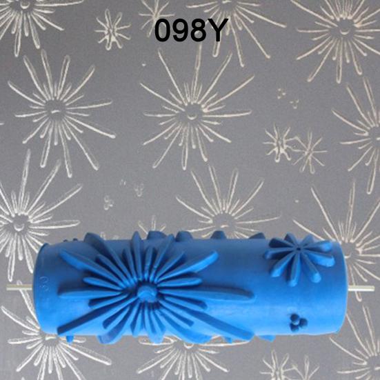 Clay Texture Roller Durable Construction Compact Handmade Tile Art Painting Easy To Use Roller Tool