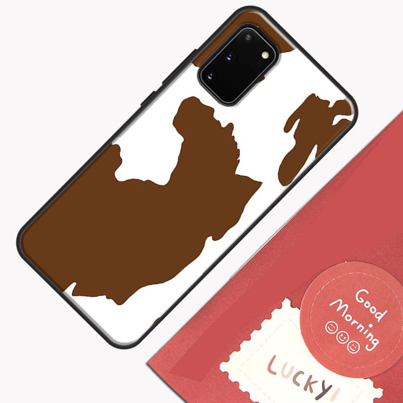Spotted Cow Skin Print Phone Case For Samsung Galaxy S25 S26 Ultra S20 S21 S22 S23 S24 Plus S9 S10 S25 FE Cover Shell