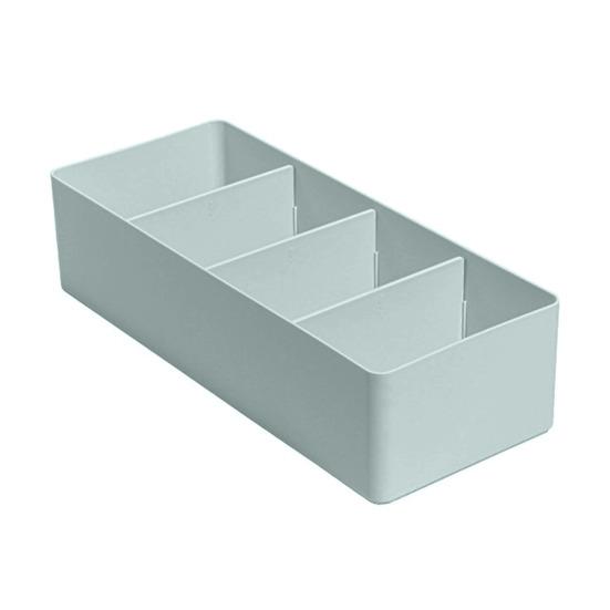 Adjustable Drawer Divider Box Multi-Compartment Drawer Organizer Desk Storage Box with Removable Dividers for Cosmetics Snacks