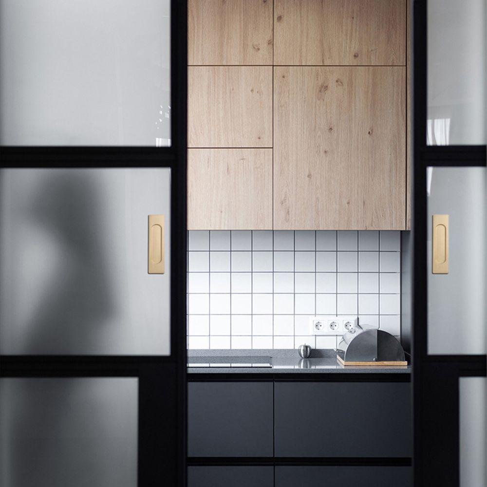 Punch Free Furniture Self-adhesive Wardrobe Pulls Auxiliary Knobs Glass Window Sliding Door Handle