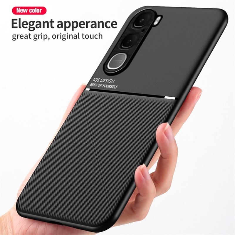 Прочный Нескользящий Чехол для Vivo Y31 5G Y21d Защитная Крышка Магнитный Держатель-Присоска Coque Fundas Capa