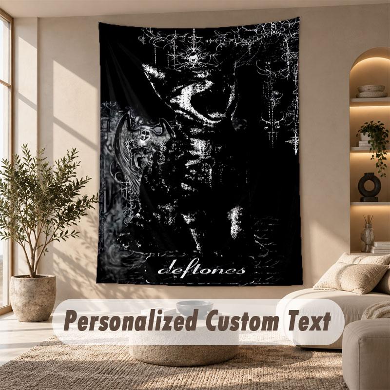 Wall Hanging Tapestry Art Cloth Bedroom Room Background DecorDeftones