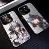 A-Arknights Endfield Игра Милый Т-Тан Тан Чехол для телефона Для iPhone17,16,15,14,13,12,11 Plus,Pro Max Черный Серебристый Конфетный чехол для телефона