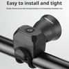 Electric Bike Horn 120dB Loud Sound IPX4 Waterproof USB Rechargeable Mini MTB Road Mountain Bicycle Handlebar Alarm Bell Bike Accessories