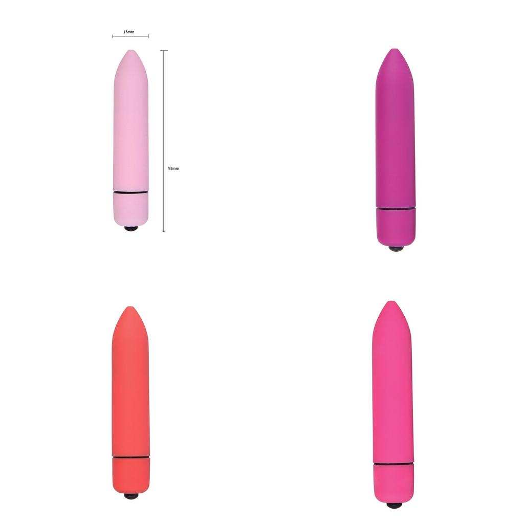 Вибратор для взрослых Водонепроницаемый Мини Точечный Вибрирующий Массажер Пуля Триггерная Точка Прыжок