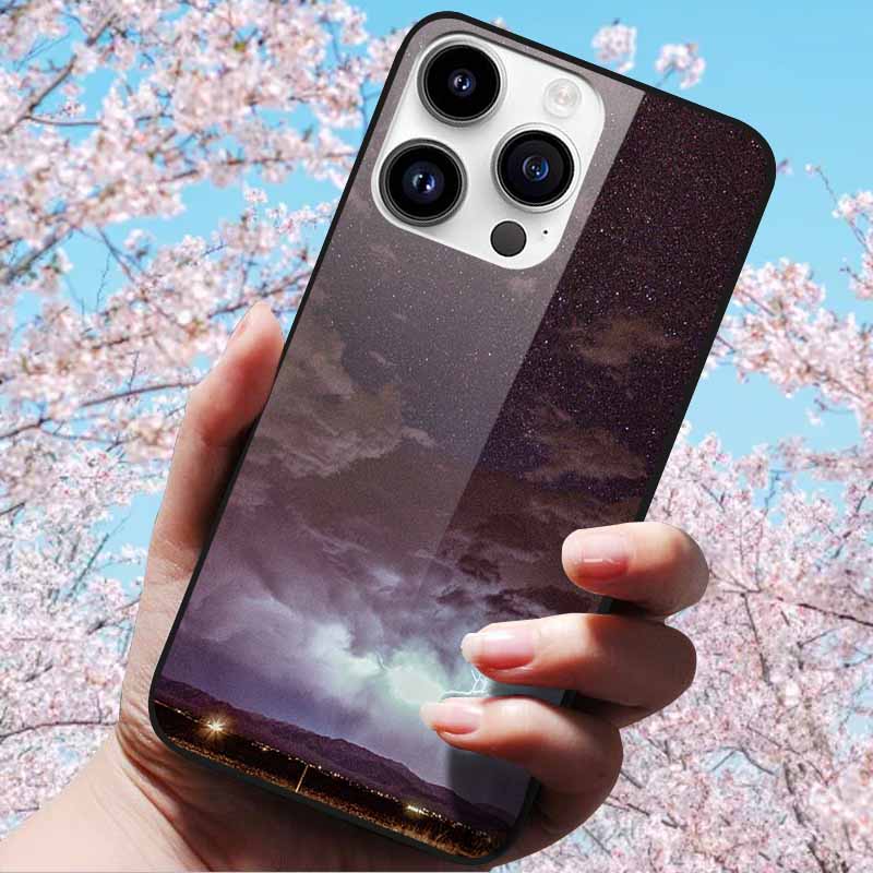 For iPhone 16 Pro Max Case Tempered Glass Hard Fashion Cover Soft Bumper for iPhone 16 Pro Phone Shell Capa iPhone 16 Plus Cases