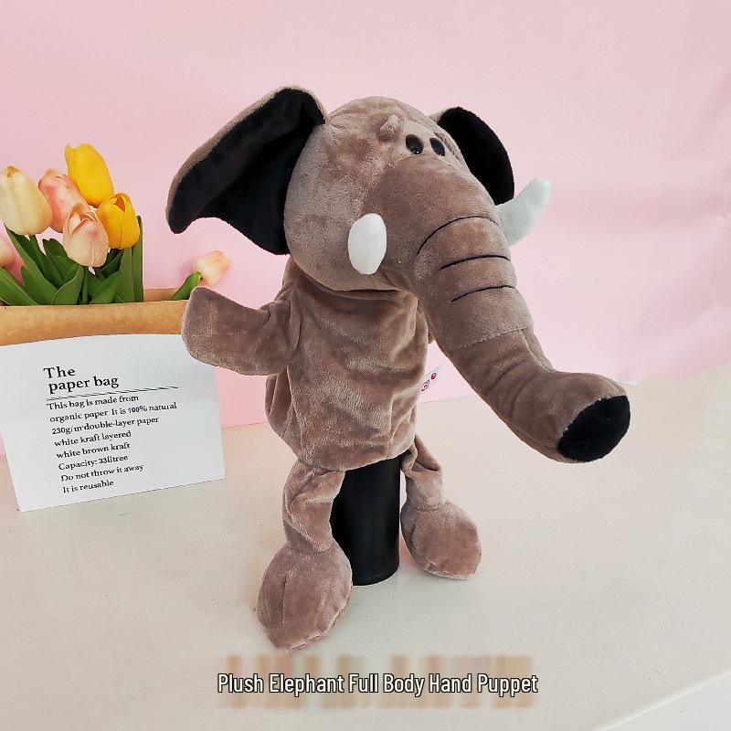 Мультяшная Животная Кукла-перчатка Плюшевая Кукла для Интерактивной Игры Детей