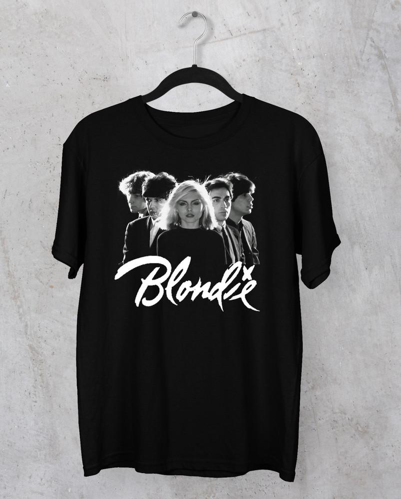 HOT NEW Blondie band black Tshirt Unisex Tee All sizes S to 5Xl 3F265 Unisex T-Shirt