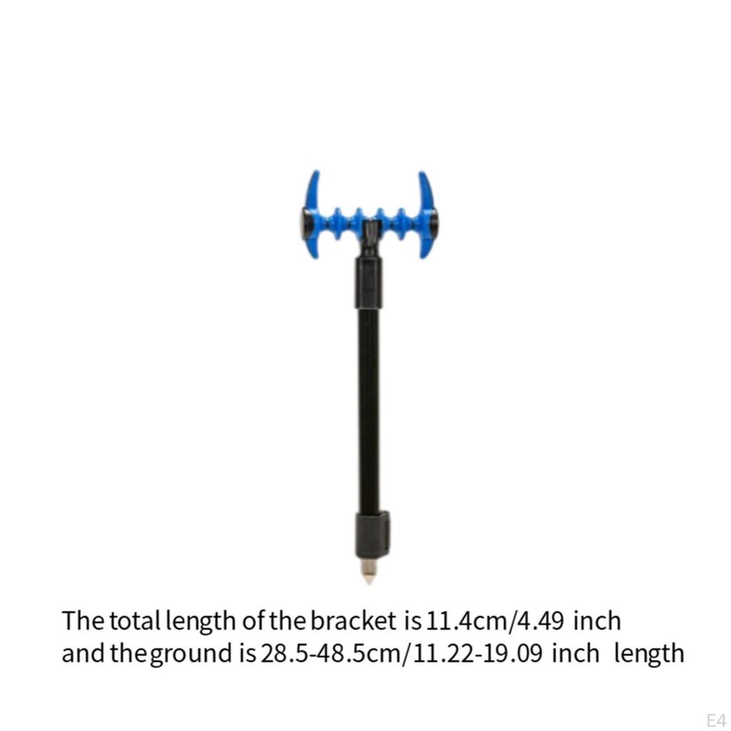 Подставка для удочки для карповой ловли, кронштейн для стойки, простая установка, многоцелевой захват