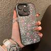 Чехол для телефона с рождественским снежинкой для iPhone 17 Pro Чехол iPhone 13 12 11 14 15 16 Pro Max IMD Жесткий противоударный матовый чехол
