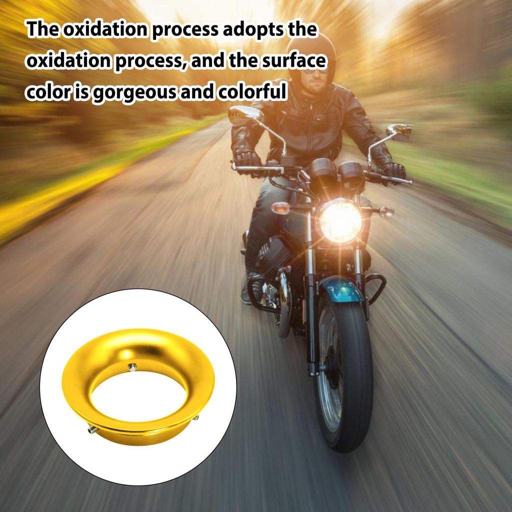 Motorcycle Carburetor Funnel - Speed Stack Air Intake Filter Trumpet for 50mm 55mm Engines,