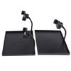 1 Set Microphone Stand Sound Card Tray Durable Plastic Bracket Perfect Gift for Streamers Vloggers Content Creators