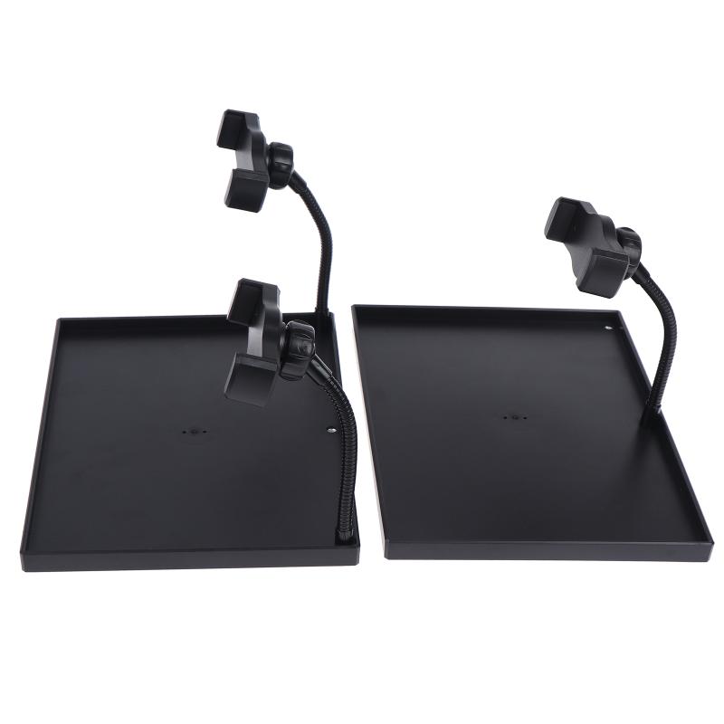 1 Set Microphone Stand Sound Card Tray Durable Plastic Bracket Perfect Gift for Streamers Vloggers Content Creators
