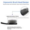 10PCS Ultra-Fine Bristles Family Pack Toothbrush Antibacterial Soft Bristle Toothbrushes  Gum Care