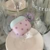 Korean Macaron Polka Dot TPU Earphone Case Headphone Cover for Airpods 1 2 3 4 Pro Pro2 Pro3 Matte Protective Shell