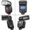 Авторизованная вспышка GODOX Flash Strobe GN60 TTL Speedlite Strobe HSS с высокоскоростной синхронизацией и временем перезарядки, беспроводная система X, совместимая с камерами FUJIFILM [GODOX