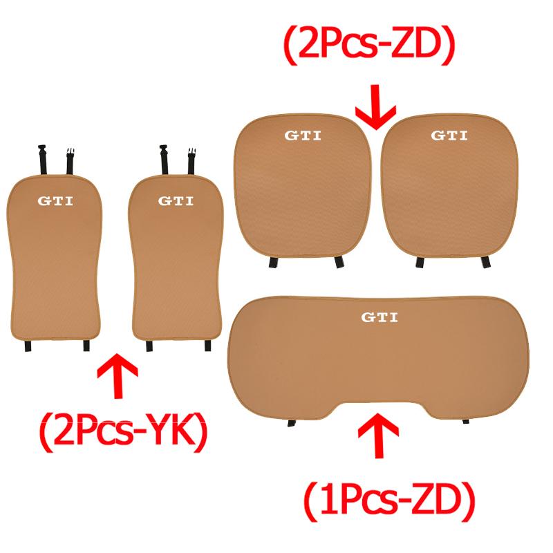 Для VOLKSWAGEN VW Volkswagen Чехол на сиденье автомобиля Ледяной шелк Подушка Защитные накладки Для VW GTI Polo Golf Passat Tiguan Arteon Touareg CC