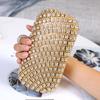 Sparkly Diamond Evening Bags for Women 2024 Finger Ring Clutch Bag Chain Shoulder Handbags Luxury Wedding Party Purse Sac A Main