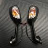 Turn Signal Mirrors Rear View Side Integrated Light For Suzuki K11 GSXR600 GSX-R 600 750 2011-2023/GSXR1000 2009-2016