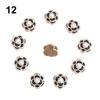 Clothing Garment Decorative Sparkling Crystal Scrapbooking Pearl Rhinestone Sewing Button
