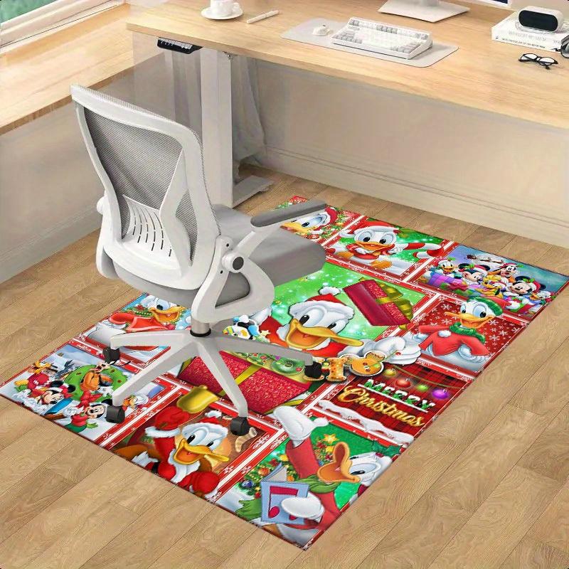 1pc,Disney Christmas Holiday Decorations - Merry Bright Home Office Chair Rug Outdoor Gift SetH155