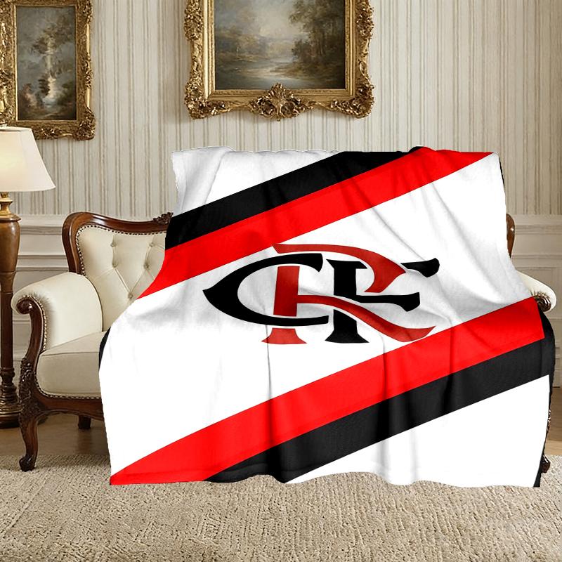 1pc Cozy Print Blanket, Rangers FC Blanket Appropriate for Home Picnic and Travel Adventures