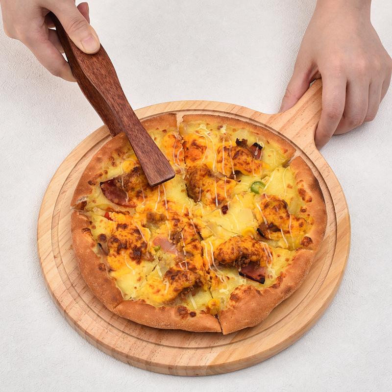 Wooden Bread Clip Kitchen Tongs Buffet Barbecue Clip Lengthened Multi-purpose Salad Food Clamp Kitchen Utensils