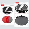 3D Car Front Bumper grille Emblem Lexus Logo IS250 CT200H GS300 NX200 GS350 IS200 IS300 ES300 GX470 RX400 Trunk Badge Sticker