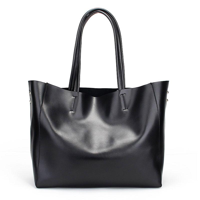 Женские сумки из 100% натуральной кожи с мешочком, сумки-тоут из коровьей кожи для женщин, большие сумки на плечо, элегантная сумка-шоппер