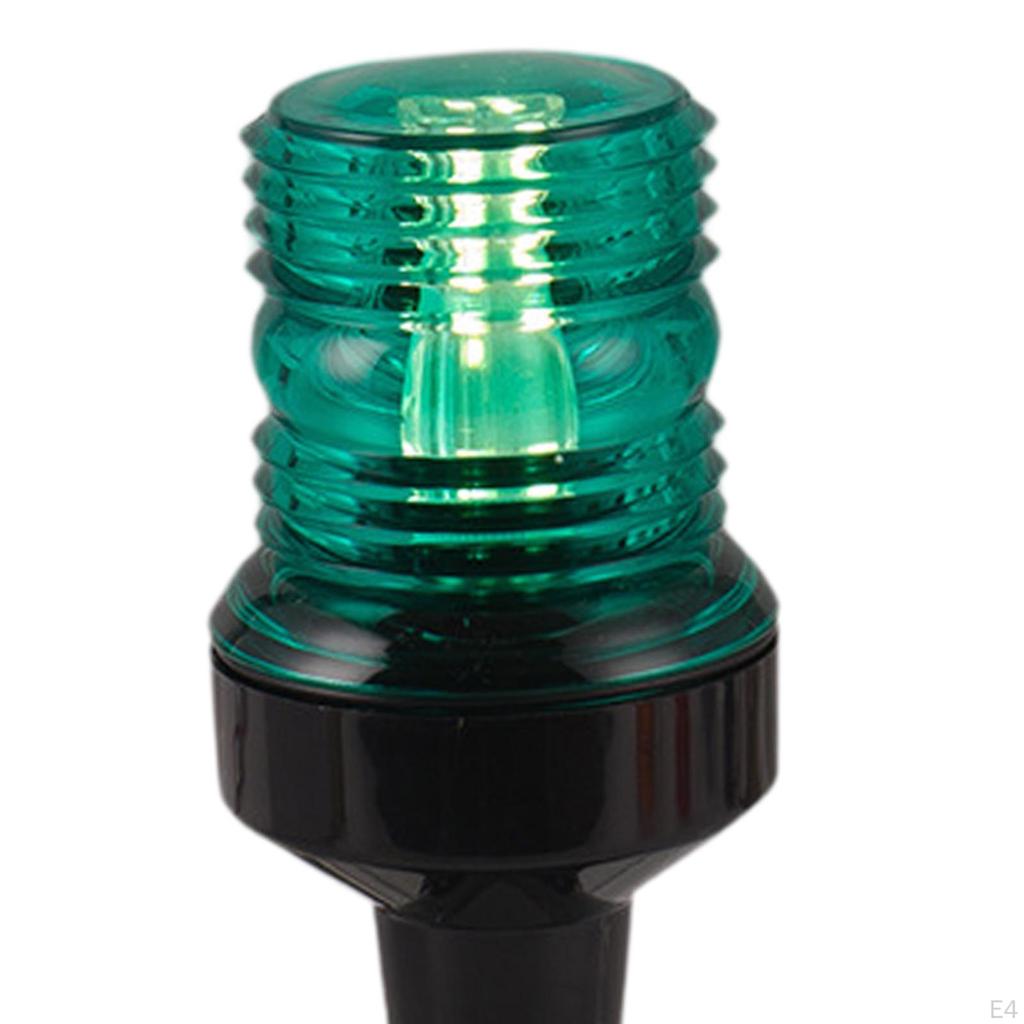 Сигнальный фонарь для лодки, яхты, мачты и все круглые детали, 3 Вт, крепление на палубе, корма