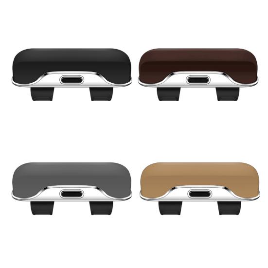 Держатель для солнцезащитных очков Органайзер для хранения очков в автомобиле Универсальный Легко установить Зажим для очков Жесткий чехол для солнцезащитных очков на козырек автомобиля