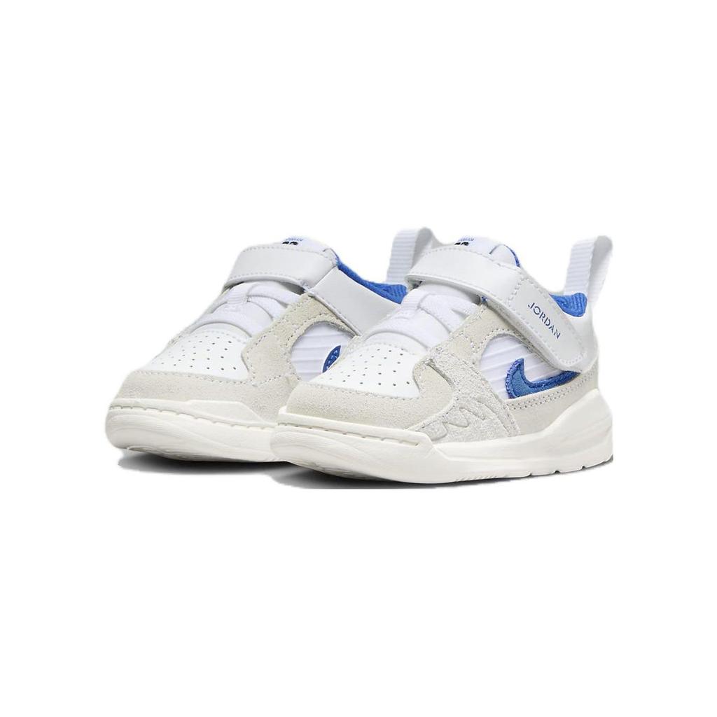 Jordan 1 Mid Little Kids White Blue DX4396-104