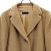 Jil Sander Итальянское пальто Честер из верблюжьей шерсти 38 Бежево-коричневое Женское Б/У