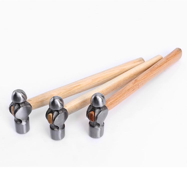 Small Household Hammer with Wooden Handle - 0.5LB to 3LB Options Available