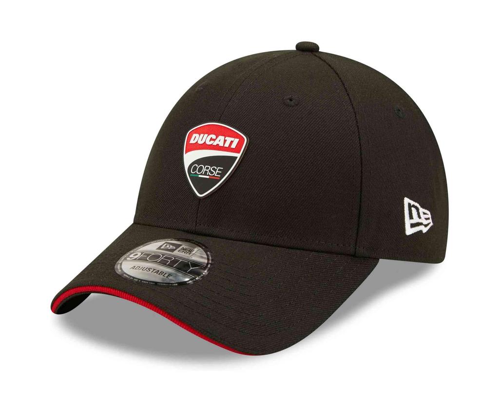 Кепка New Era 9Forty Strapback - Repreve Corse Ducati Motors черная, черная///белая, один размер
