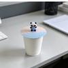 5 шт. Силиконовая крышка для кружки, герметичная, термостойкая крышка для стеклянных кружек, кофейных чашек, пищевой, без запаха, милый кухонный аксессуар для дома