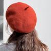 Keep Warm Women Wool Berets Plush British Beanie Hat Vintage Painter Caps  Winter