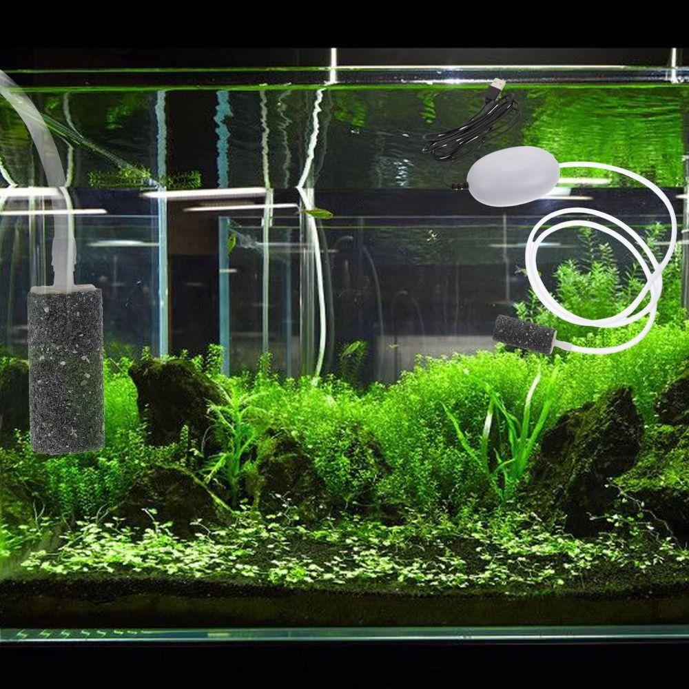 Mini Fish Tank Oxygen Pump Portable Aquarium Aerator Fish Tank Aerator USB Oxygenator Fish Tank