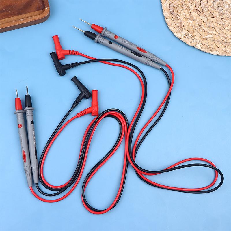 20A 1000V мультиметр тестовые головки игольчатый штифт цифровой мультиметр головка проволочная ручка комплект кабелей мультиметр вольтметр силиконовый тестер комплект