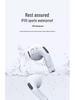 Pro4 Wireless Bluetooth Earbuds with Noise Cancelling, Compatible with Apple & Android