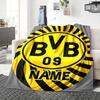 Custom Name Ipswich Town FC Crest blanket for Couch & Bed, Plush Cozy Fuzzy Blanket Super Soft & Warm Blankets for Fall and Winter. 0908263