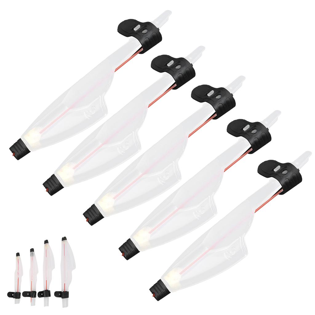 5 шт. пластиковая телескопическая удочка с наконечником для удочки верхняя защита для морской рыбалки Accesso