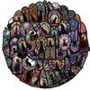 50 Gothic Version of Dark Cat Stickers Decorate Guitar Notebook Suitcase DIY Waterproof