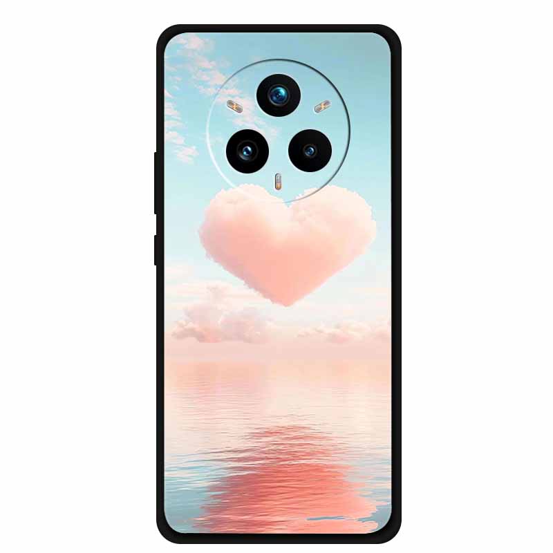 Чехол для телефона Realme 14 Pro+ Градиентные узоры Задняя крышка Мягкий силикон TPU Защитный Funda для OPPO Realme14 PRO Plus Pro +